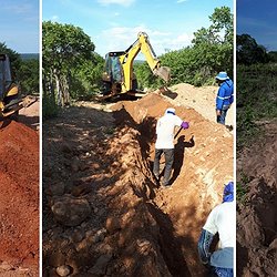 Prefeito visita obras de abastecimento de água no interior de Massapê do Piauí